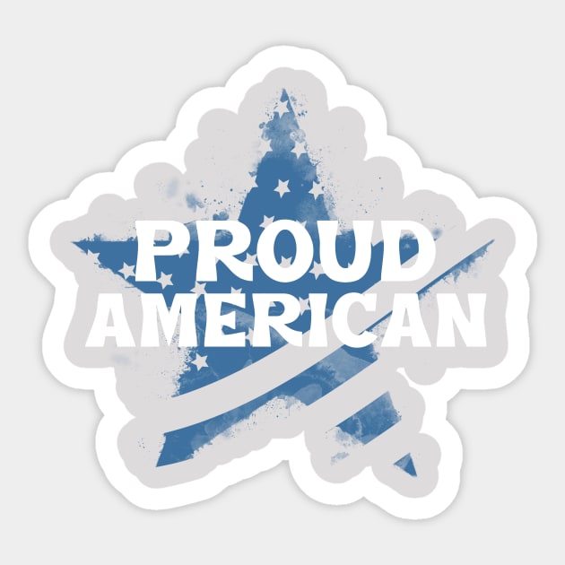 Proud American Design Sticker by ArtPace